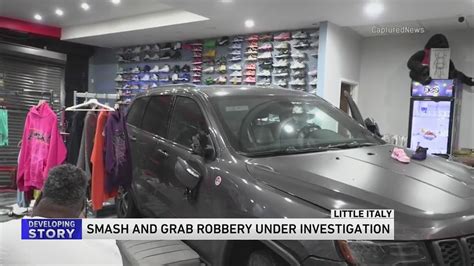 5,000 worth of merchandise stolen after car crashes into